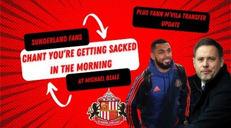 Sunderland 0-1 Hull City: Fans turn on Michael Beale with chants plus Yann M&#39;Vila transfer update