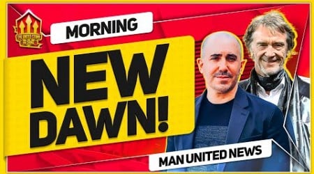 Sir Jim in CONTROL with Berrada! Ashworth &amp; Mitchell NEXT! Man Utd Transfer News