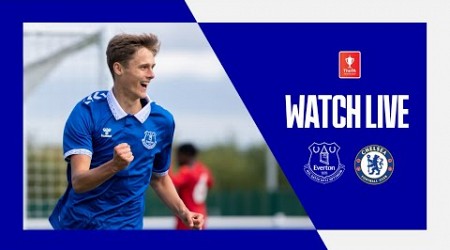 EVERTON U18 V CHELSEA U18 | Live FA Youth Cup action from Walton Hall Park!