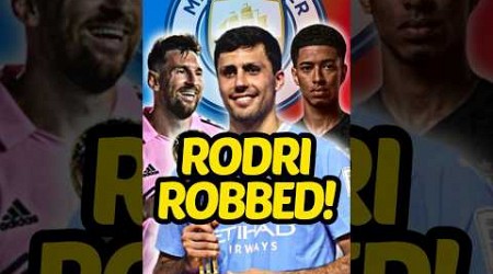 Rodri’s 2023 Team of the Year ROBBERY! 