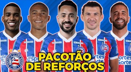 O SUPER PACOTÃO DE REFORÇOS DO BAHIA CITY PARA 2024 ( EVERTON RIBEIRO, CUESTA, CARLOS VINICIUS )