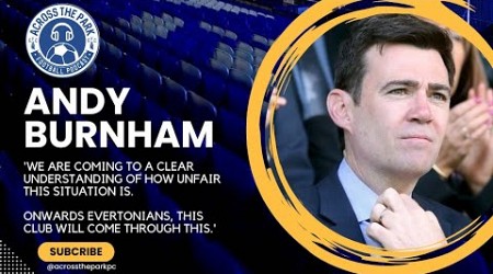 Andy Burnham Exclusive! - FFP breaches, appeals, Premier League transparency and more.