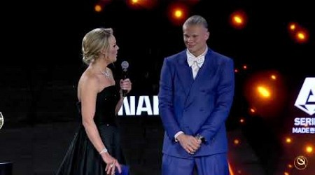 Erling Haaland awarded Best Men&#39;s Player