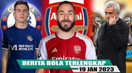 Arsenal Bajak Benzema, Mourinho OTW Newcastle, Chelsea Datangkan Dybala, Berita Bola Terbaru