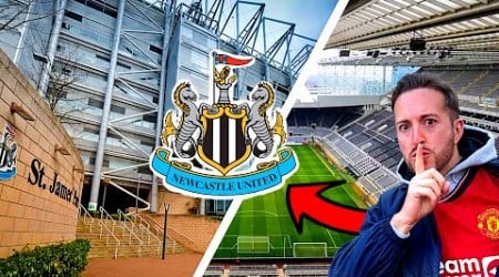 Man Utd Fan Tours ST JAMES&#39; PARK ⚽️ Newcastle United Stadium Tour 