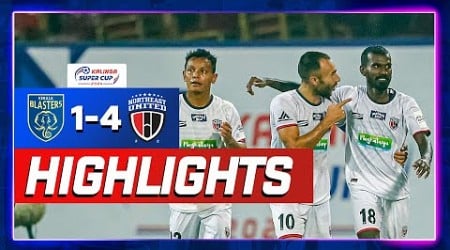 Match Highlights | Kalinga Super Cup 2024 | Round 3 | Kerala Blasters FC 1-4 NorthEast United FC