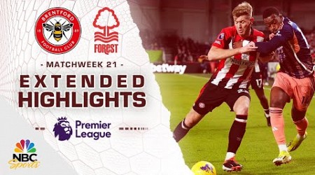 Brentford v. Nottingham Forest | PREMIER LEAGUE HIGHLIGHTS | 1/20/2024 | NBC Sports