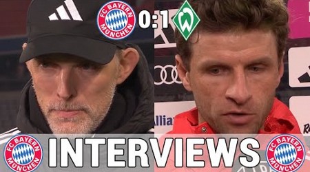 Die FCB Stimmen nach Niederlage: Thomas Tuchel &amp; Thomas Müller im Interview | FC Bayern 0:1 Bremen