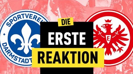 2:2 in Darmstadt! Eintracht Frankfurt verspielt den Sieg | Bundesliga Reaktion