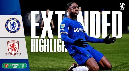 Chelsea 6-1 Middlesbrough | EXTENDED Highlights | Carabao Cup Semi-Final 2nd Leg 23/24