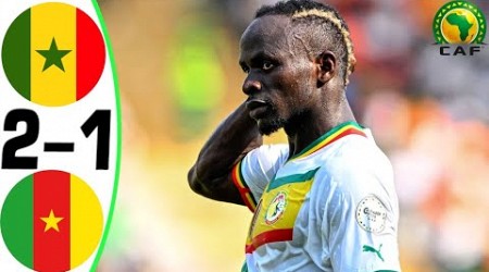 Senegal vs Cameroon 2-1 - All Goals and Highlights - 2024 