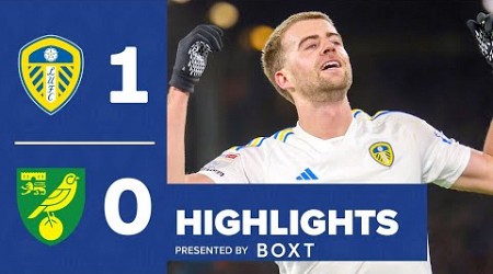 Highlights | Leeds United 1-0 Norwich City | EFL Championship