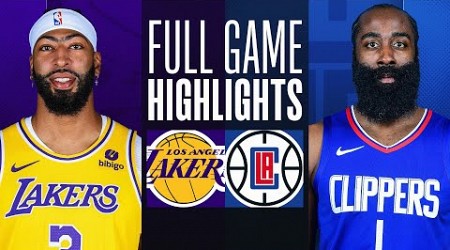 LAKERS at CLIPPERS | FULL GAME HIGHLIGHTS | January 23, 2024