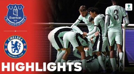 Chelsea vs Everton | Highlights | U18 FA Youth Cup 21-01-2024