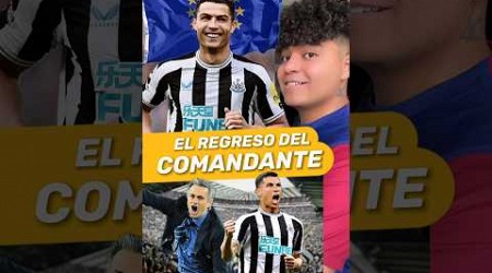 CRISTIANO RONALDO PODRÍA REGRESAR A EUROPA‼️ #futbol #newcastleunited #viral #shorts #football