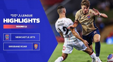 Newcastle Jets v Brisbane Roar FC - Highlights | Isuzu UTE A-League 2023-24 | Round 12