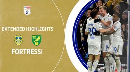 FORTRESS! | Leeds United v Norwich City extended highlights