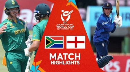 South Africa v England | Match Highlights | U19 CWC 2024