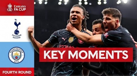 Tottenham Hotspur v Manchester City | Key Moments | Fourth Round | Emirates FA Cup 2023-24