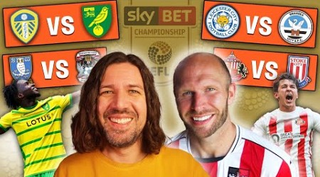 EFL Championship SCORE PREDICTIONS - Round 29 w/Sam Parkin