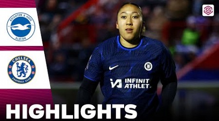 Chelsea vs Brighton | Highlights | FA Women&#39;s Super League 27-01-2024