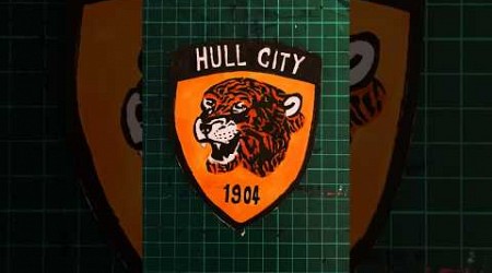 Drawing the Hull City badge #art #creative #design #drawing #logodesign #football #efl #tigers