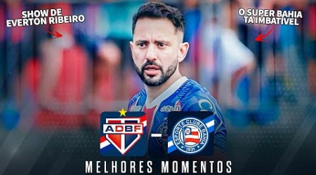 EVERTON RIBEIRO JOGOU DE TERNO | Bahia De Feira x Bahia | Melhores Momentos | 27/01/2024