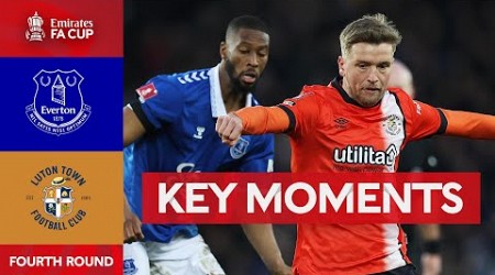 Everton v Luton Town | Key Moments | Fourth Round | Emirates FA Cup 2023-24