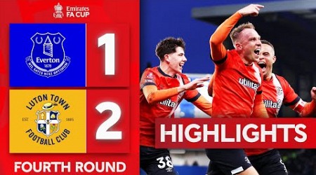 Luton Town Snatch Late Winner! | Everton 1-2 Luton Town | Highlights | Emirates FA Cup 2023-24