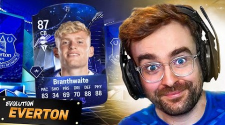 THE EVO I HAVE BEEN WAITING FOR!!! FC24 RTG Evolution Everton episode 57