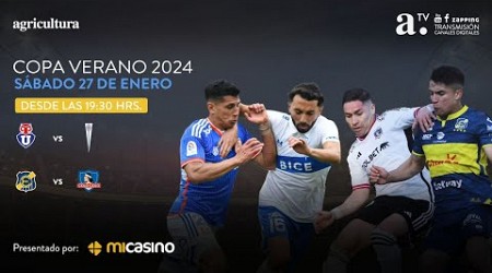 U. DE CHILE VS U. CATÓLICA / EVERTON VS COLO-COLO AMISTOSOS - 27 DE ENERO 2024