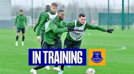 FA CUP FOURTH ROUND PREPARATIONS | Everton In Training Ahead Of Luton (H)