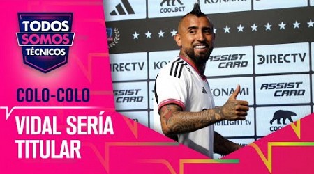 ¡Vidal encabeza la alineación! El 11 estelar de Colo Colo vs. Everton - Todos Somos Técnicos