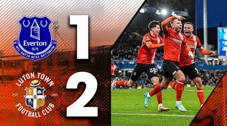 Everton 1-2 Luton | Last minute scenes!! 