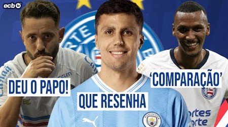 CITY MANDA RECADO AO BAHIA E &#39;COMPARA&#39; RODRI COM REZENDE! EVERTON RIBEIRO MANDA A REAL NO VESTIÁRIO!