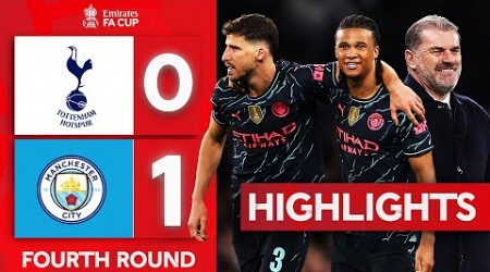 Ake Rescues City Once Again! | Tottenham Hotspur 0-1 Man City | Highlights | Emirates FA Cup 2023-24