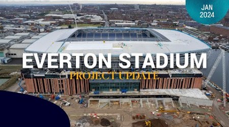 EVERTON STADIUM PROJECT UPDATE | Latest drone and internal footage