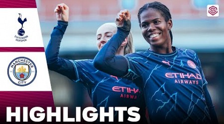 Manchester City vs Tottenham | Highlights | FA Women&#39;s Super League 28-01-2024