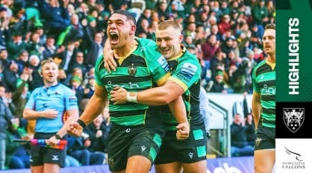 Highlights // Northampton Saints v Newcastle Falcons