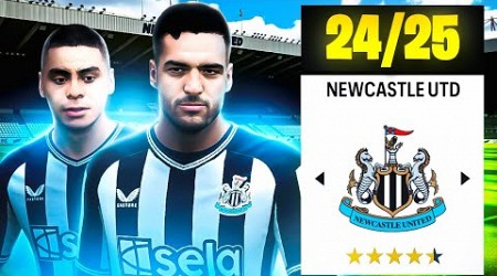 RECONSTRUYENDO EL NEWCASTLE 24/25 *Realista* | Parte 2