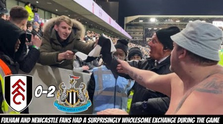 Fulham 0-2 Newcastle away day vlog - CHILDISH TAUNTING TURNS INTO AN UNEXPECTED FRIENDSHIP