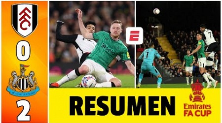 RAÚL JIMÉNEZ y FULHAM cayeron eliminados por el NEWCASTLE, que vuelan hasta los octavos | FA CUP