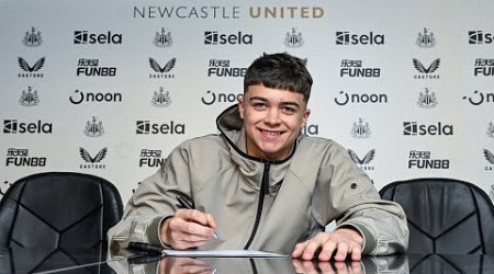 Lewis Miley signs new contract with Newcastle United!