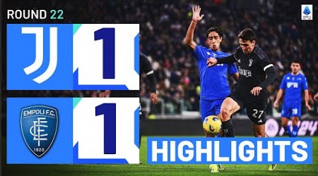 JUVENTUS-EMPOLI 1-1 | HIGHLIGHTS | Juve pegged back by stubborn Empoli | Serie A 2023/24