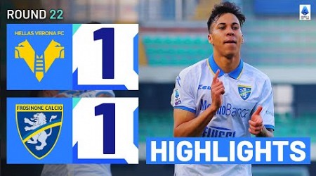 VERONA-FROSINONE 1-1 | HIGHLIGHTS | Kaio Jorge rescues a point for visitors | Serie A 2023/24