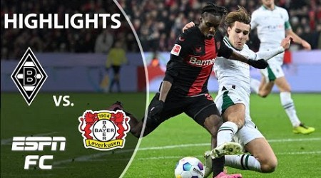 Bayer Leverkusen vs. Borussia Monchengladbach | Bundesliga Highlights | ESPN FC