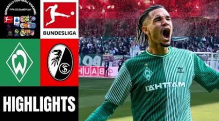 SV Werder Bremen vs SC Freiburg 19.Spieltag Bundesliga Highlights