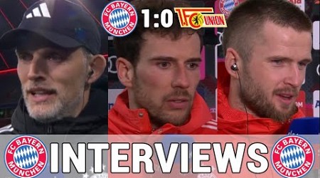 Die Bayern Stimmen zum Spiel: Thomas Tuchel, Leon Goretzka &amp; Eric Dier | FC Bayern 1:0 Union Berlin