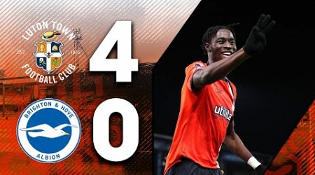 Luton 4-0 Brighton | WHAT A NIGHT! 