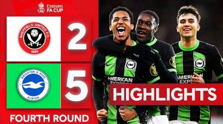 João Pedro Hat-Trick HERO! | Sheffield United 2-5 Brighton &amp; Hove Albion | Emirates FA Cup 2023-24